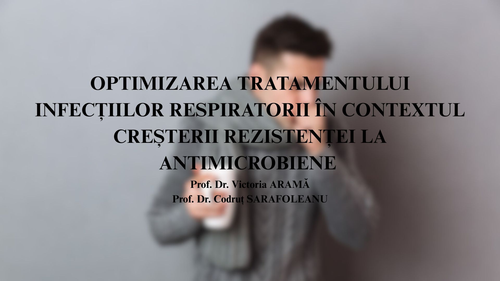 OPTIMIZAREA INFECȚIILOR OPTIMIZAREA INFECȚIILOR